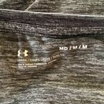 Under Armour loose charcoal gray heather short sleeve crewneck t-shirt medium Photo 5