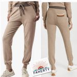 Faherty Surf Sweater Jogger NWT Tan Photo 4