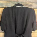 J.S.J. Petites Black And White Stripe Romper Size 7/8‎ Photo 10