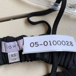 In God We Trust Crop Top Womens X‎ Small Black Halter Open Back Stretch Size XS Photo 3