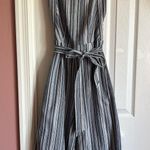 Lucca Couture Striped linen romper  Photo 0