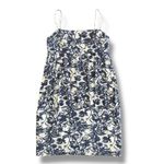 Lisli New York Blue White Floral Print Mini Dress Spaghetti Strap Size M‎ Size M Photo 5