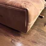 Born Leather Crossbody Bag Brown Distressed Shoulder Strap Hobo Style Purse Photo 5