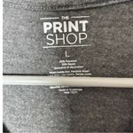 The Print Shop Short Sleeve Gray Paris New York Milan Graphic Tee Sz L NWT Size L Photo 4