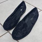 Vaneli Women's Black Sequin Loafers Velvet Suede Slip On size 8.5 Photo 1