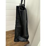 Ted Baker London Black Embossed Croc Faux Leather Tote Bag Photo 3
