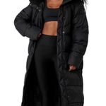 Alo Yoga Gold Rush Puffer Trench Black XS Photo 0