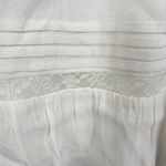 Storia  NWT White‎ Lace Buttons Mini Babydoll Dress Women's Small Photo 6