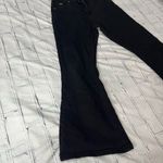 STAG Black Flare Jeans Women’s Size 7 Low Rise Stretch Y2K Retro Bootcut Pants Photo 1