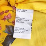 Betsy and Adam BETSEY & ADAM Yellow Floral Faux Wrap Mini Dress Long Sleeve Cocktail Size 4 New Photo 11