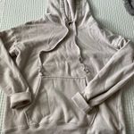 American Eagle  Oversized Hoodie Size Extra Small Pinky Ivory Color Photo 0