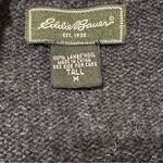Eddie Bauer WOMEN’S 100% LAMBSWOOL BUTTON UP CARDIGAN SWEATER - Size M Tall Photo 5