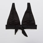 Aerie NWT  Tie Longline Triangle Bikini Top  Photo 4