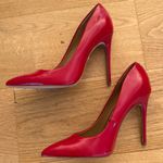 Sam Edelman - Danna Pointed Toe Stiletto Pumps in Red Patent Photo 1