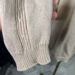 Cottage Essentials Embroidered Floral Sweater‎ Beige Ramie Cotton M Vintage Pink Size M Photo 5