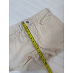 L'Agence NWT L’AGENCE AUDREY Denim Shorts Cream & Blue Raw Hem Mid Rise Bundle Size 25 Photo 6