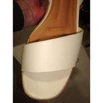 Franco Sarto New Womens 11 M Sandals Shoes Wedge Terry Platform Ivory Cream Photo 5