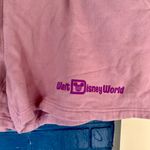 Disney  Women's Lavender Athletic Shorts with‎ Purple Accents Photo 3