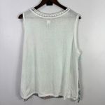 Ruby Rd Woman 2X Multicolor Geometric Patchwork Tank Top Boho Summer Resort Chic Photo 2