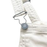 Rebecca Minkoff Shlee Dungarees White Cutoff Denim Shortalls Women’s Size Large Photo 7
