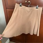 Alfani  Tan Flared Skater Rayon Skirt XL Photo 3