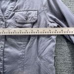 Boden Womens Dress Size 12‎ Pure Linen Shirt Dress Pockets Casual Spring Work Gray Photo 1