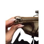 Coach Y2K  21188 Signature C Poppy Khaki Multicolor Logo Canvas Leather Trim Bag Photo 7