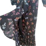 Likely  Revolve Perla Floral Maxi‎ Dress Long Sleeve Faux Wrap Party Dress Size 2 Photo 2