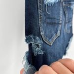American Eagle Super Stretch Hi Rise Shortie Size 0 destroyed distressed denim Photo 3