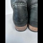 Sorel  Major Gray Lace-up Canvas Leather trim outdoor boots Women's size 7 Photo 4