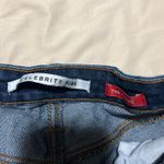 Celebrity Pink Dark wash denim shorts Photo 4