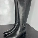 Naturalizer Women's Reid High Shaft Boots Black Leather Sz 6.5 Photo 1