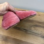 Margaux Gal Meets Glam Pink Velvet Slip On Loafer Flats Size 9.5 Photo 3