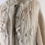 3.1 Phillip Lim  Rabbit Fur Merino Cashmere Cape Sweater Size Small Photo 8