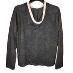 Tommy Hilfiger  Vintage 90’s Hooded Lambswool Rabbit Hair Cardigan Sweater Grey L Photo 1