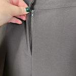 St. John ‎ Brown Cropped Ankle Dress Pants Trousers Size US 10 Photo 3