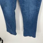 Levi's shaping mid rise bootcut denim blue jeans zip button pockets plus size 16 Photo 6