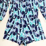 Lilly Pulitzer  Lana Off-the-Shoulder Romper size Medium Photo 9