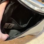 Bebe  silver Fanny Pack ~ Adjustable Waist ~ Faux Leather ~ Nylon NWOT Photo 5