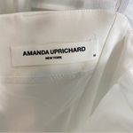 Amanda Uprichard  White Tia Organza Sleeve Mini Dress size medium bridal wedding Photo 3