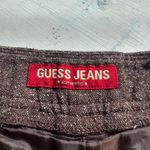 Guess Jeans Brown Tweed Shorts Size 29 Y2K Lined Vintage Style Photo 4