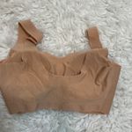 Commando  Butter Blend Comfort Bra Nude Seamless V Neck Wireless Size M Photo 2