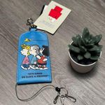 snoopy peanuts key chain key holder Blue Photo 0