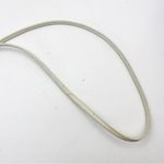 Whiting & Davis Vintage White Mesh Hand Bag Purse Kiss Closure, Shoulder Strap Photo 5