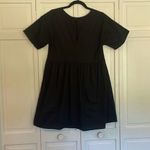 Anthropologie  Potters Pot black sequin heron dress small Photo 5