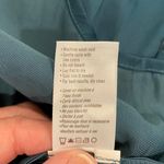 Paige  Long Sleeve Cleobelle Tie Neck Button Up Shirt Green Women's Size Small Photo 5