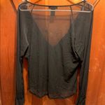 The Limited  Black layering shirt Photo 1