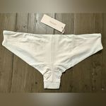 Eberjay NWT Eberjey Women’s Standard So Solid Coco Bikini BOTTOM ONLY - Medium - Ecru Photo 4