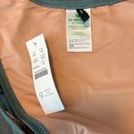 J.Crew Ribbed Curved Waist Cheeky String Bikini Bottom Green Size Medium NWT Photo 3