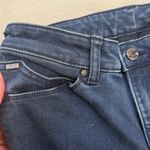 Armani Jeans J18 Dahlia Dark Blue Slim Fit Denim Blue 27 Logo Stretch Classic Photo 7